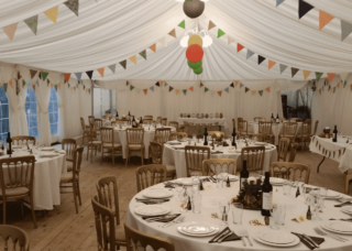 6m by 12m Birthday marquee Oxford Tent Company