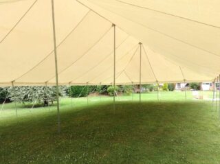 Traditional marquee wedding tent oxfordshire Oxford Tent Company
