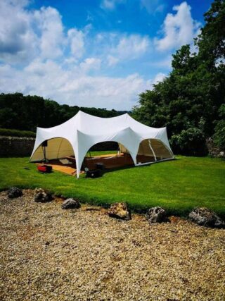 20x30 Marquee afteroon lunch Oxford Tent Company