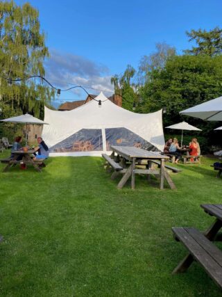 28ft by 38ft Capri Marquee Wedding Oxford Tent Company
